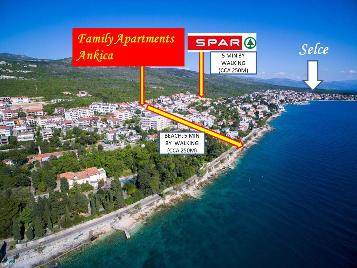 Family Apartments Ankica Crikvenica Extérieur photo